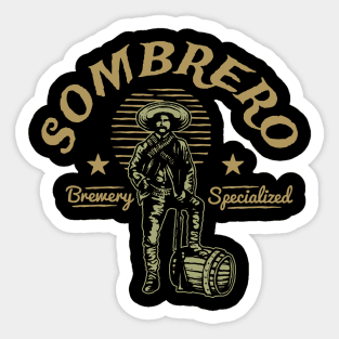 Sombrero Brewery Sticker